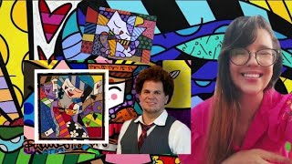 Romero Britto Estilo e obras romerobritto [upl. by Profant]