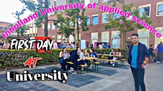 MY First Day At University Inholland Netherlands [upl. by Aztin]