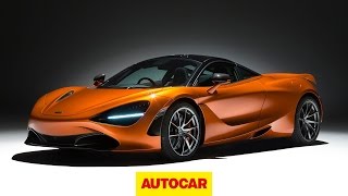 Unboxing the McLaren 720S – McLaren’s key Ferrari 488 GTB rival  Geneva motor show 2017  Autocar [upl. by Bank609]