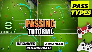 eFootball 2025  Passing Tutorial  Xbox  Playstation [upl. by Earezed]