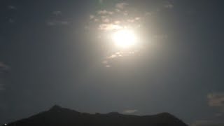 Moon Setting in the Early Morning Time Flora Nature MoonRay YoutubeShort YTShort Reel Valley [upl. by Javier]