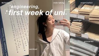 FIRST WEEK OF UNI second year engineering [upl. by Trocki789]