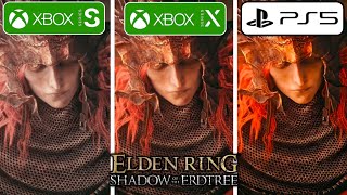 Elden Ring Shadow of the Erdtree PS5 vs Xbox Series X vs Xbox Series S Graphics Comparison [upl. by Holofernes]