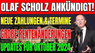 Gesetzliche Rentenversicherung OktoberÄnderungen Neue Zahlungen amp Termine Alles erklärt [upl. by Nonnair]