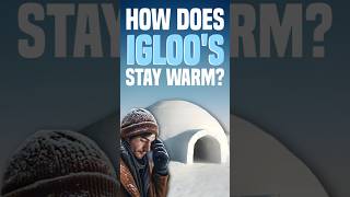 Why are igloos warm from inside inspite of being made of snow By VMC [upl. by Lefty]