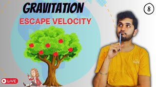 Escape Velocity In Gravitation Class 11 IITJEENEET  Nirwan Pawar [upl. by Prud]