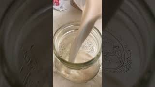 Unsweetened almond milk plantbased almond homemade clean autism weightloss [upl. by Ryon]