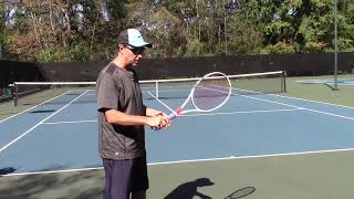 How to hit an underhand serve drop serve tennis under arm [upl. by Lem]