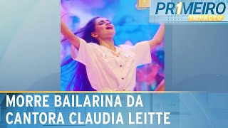 Claudia Leitte lamenta morte de bailarina de 21 anos  Primeiro Impacto 041124 [upl. by Amhsirak]