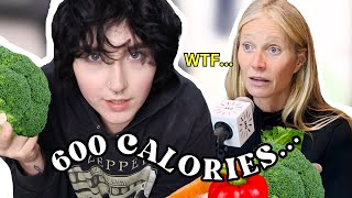 I tried Gwyneth Paltrows INSANE diet [upl. by Catrina]