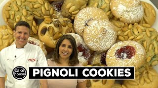 Pignoli Cookies  5 Varieties  Classic Desserts w Cake Bosss Joe amp Grace [upl. by Tomas]