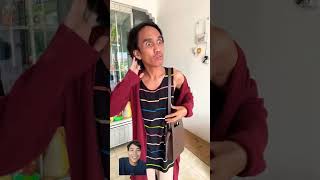 perkenalan dengan pramugari Adel 😂 comedy funny remix shorts [upl. by Einamrej]