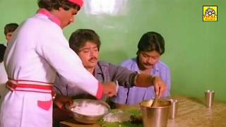 செம காமெடி பாருங்க சிரிக்காம இருக்க முடியாது  Food Eating Comedy SV Sekar Murali Tamil Cinema HD [upl. by Acinoda]