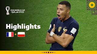 The Mbappe Show  France v Poland  Round of 16  FIFA World Cup Qatar 2022 [upl. by Llewxam]