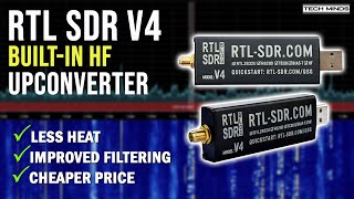 RTL SDR V4  Now with BuiltIn HF Upconverter  More Features [upl. by Atina]