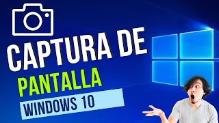 ✅ Como hacer una CAPTURA de pantalla en windows 10 Pc laptop portatil  2023 [upl. by Doherty585]