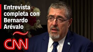 Entrevista con Bernardo Arévalo ganador de las elecciones presidenciales de Guatemala [upl. by Muraida]