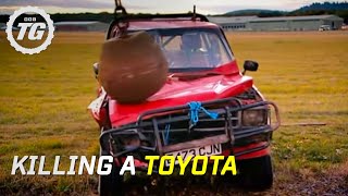 Killing a Toyota Part 1  Top Gear  BBC [upl. by Bysshe]