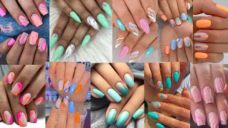 Gorgeous amp Colorful Acrylic Nails Designs Ideas for Beautiful LadiesBeautiful Gel Polish Designs [upl. by Danziger]