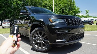 2019 Jeep Grand Cherokee High Altitude Start Up Test Drive Walkaround and Review [upl. by Pena]