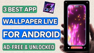 3 Best Live Wallpaper App For Android in 2024 [upl. by Eilrac]