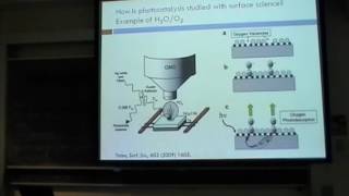 Photocatalysis and Photoelectrocatalysis for Fuel Production Lecture IV  Will Medlin [upl. by Gregoire]