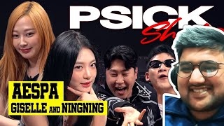 Psick Show with Giselle and Ningning  Aespa Reaction [upl. by Nalda299]