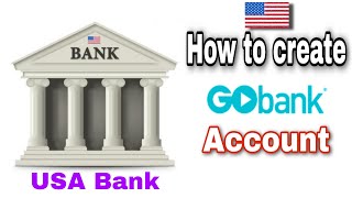 How to create USA virtual bank account GoBank [upl. by Lenni]