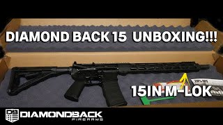 Diamondback DB15 Unboxing BEST BUDGET AR [upl. by Llirpa]