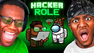 SIDEMEN AMONG US HACKER ROLE DEJI MASTERCLASS [upl. by Fidellia]