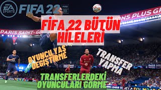 FİFA 22 BÜTÜN HİLELERİ  FİFA 22 CHEAT TABLE CHEAT ENGİNE  BİLMEDİĞİNİZ BÜTÜN HİLELER [upl. by Pellikka]