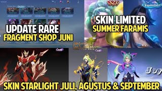 BOCORAN UPDATE FRAGMENT SHOP JUNI SKIN LIMITED SUMMER FARAMIS SKIN STARLIGHT BULAN SEPTEMBER [upl. by Hausmann38]