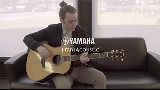 Yamaha TransAcoustic Guitar – Overview with Joshua Ray Gooch [upl. by Roots910]