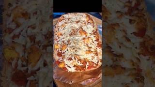 Chorizo pizza recipe food fyp [upl. by Akieluz]