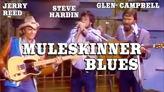 MULE SKINNER BLUES  GLEN CAMPBELL JERRY REED STEVE HARDIN [upl. by Siblee]