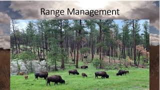 Rangeland  Range management  Types of Rangelands [upl. by Eikciv]