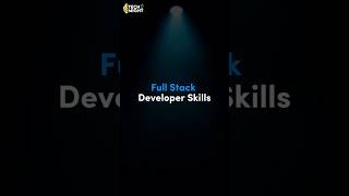 Full Stack Developer Skills  technology shorts [upl. by Ninazan]