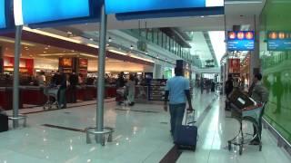 Inside Dubai International Terminal 3 Airport [upl. by Greenburg]