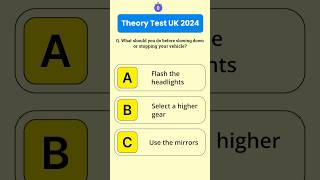 Give answer for n 5 sec  UK Theory Test 2024 youtubehighfive [upl. by Paley]