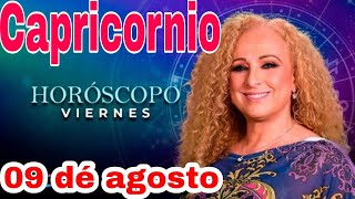 horoscopo de hoy Capricornio  Horóscopo Diario  Capricornio  09 de agosto de 2024 [upl. by Farlie]