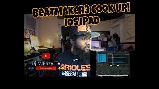 Making a Beat on iOS BeatMaker 3 iPad [upl. by Michon]