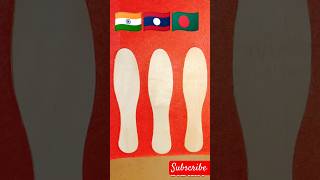 🇮🇳❤️🇱🇦❤️🇧🇩❤️ Independence drawing art drawing viralvideo tranding shorts cartoon [upl. by Isidro]