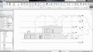 51 VIEWS  LEVELS amp FLOOR PLANS Revit Architecture 2011 [upl. by Auqcinahs201]