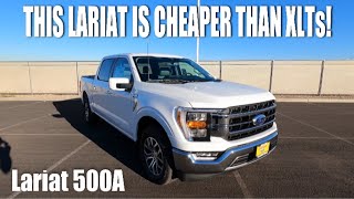 2021 Ford F150 Lariat 500A Review  Drive [upl. by Kathye34]