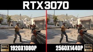 RTX 3070  Ryzen 5 3600 tested in 20 games  1080p vs 1440p [upl. by Dnalwor]