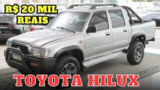 TOYOTA HILUX À VENDA POR APENAS 20 MIL REAIS [upl. by Ajnotal]