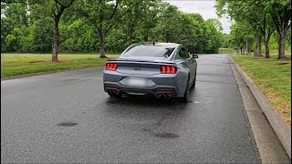 2024 Mustang GT gets Steeda HPIPE Resonator Delete  Active Exhaust Flyby Clips [upl. by Winne425]