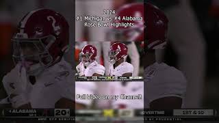 Roman Wilsons Rose Bowl Highlights Check out the full video [upl. by Nottage714]