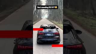 Audi rs3 sound tiktok viralvideo [upl. by Nodnas]