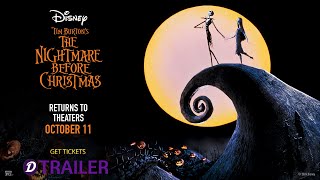 Nightmare Before Christmas 2024 Re Release Trailer [upl. by Brittany]